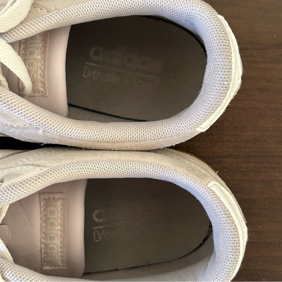 Adidas Suede Women's Sneakers Beige Striped Casual Streetwear - Picture 9 of 11